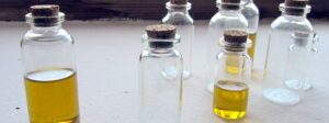 vials of hemp oil