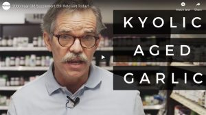 Kyolic Aged Garlic Video Thumbnail featuring Ed Jones, founder of Nutrition World