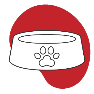 dog dish icon