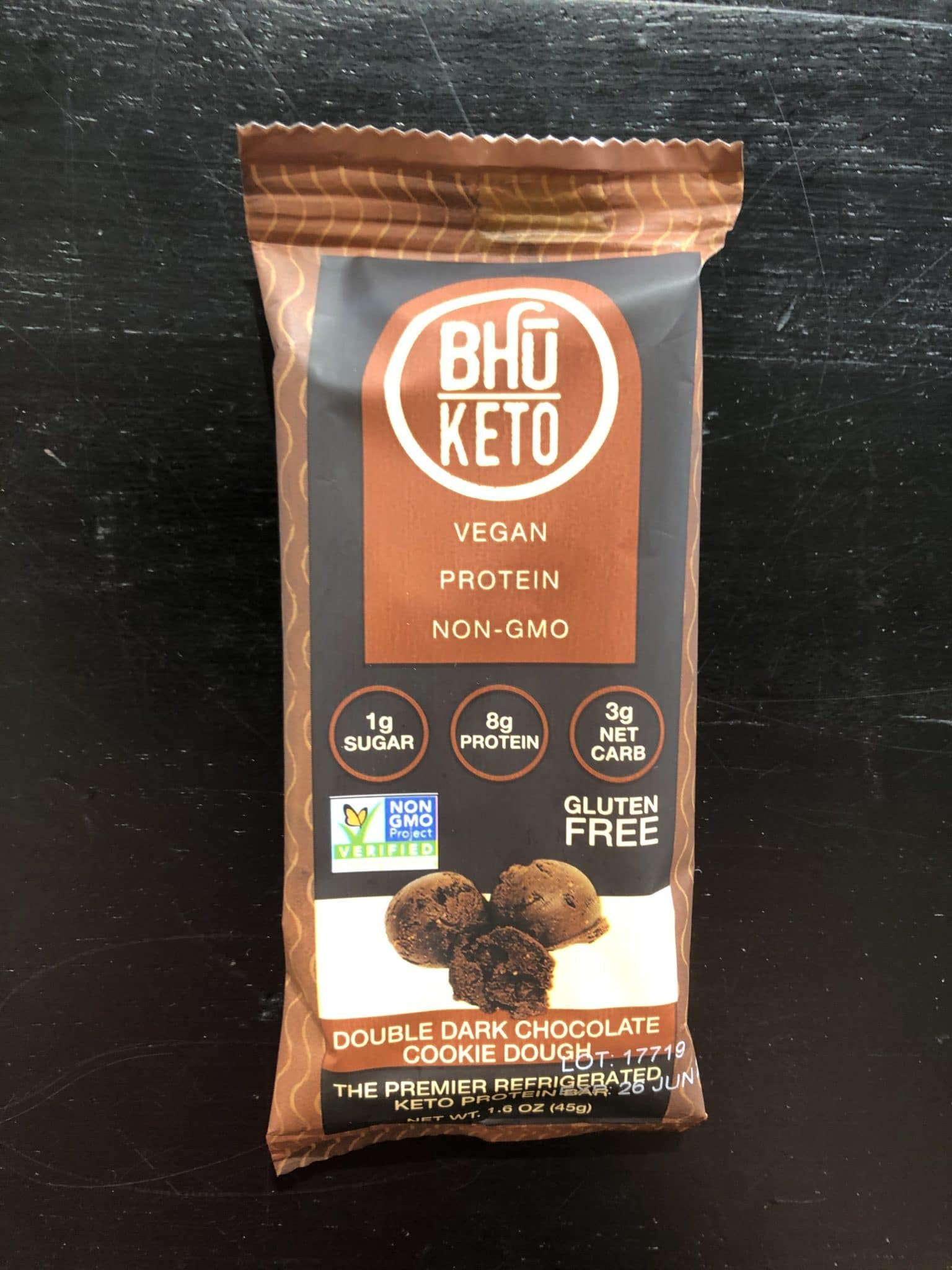 BHI Keto Vegan Protein Bar Product Photo