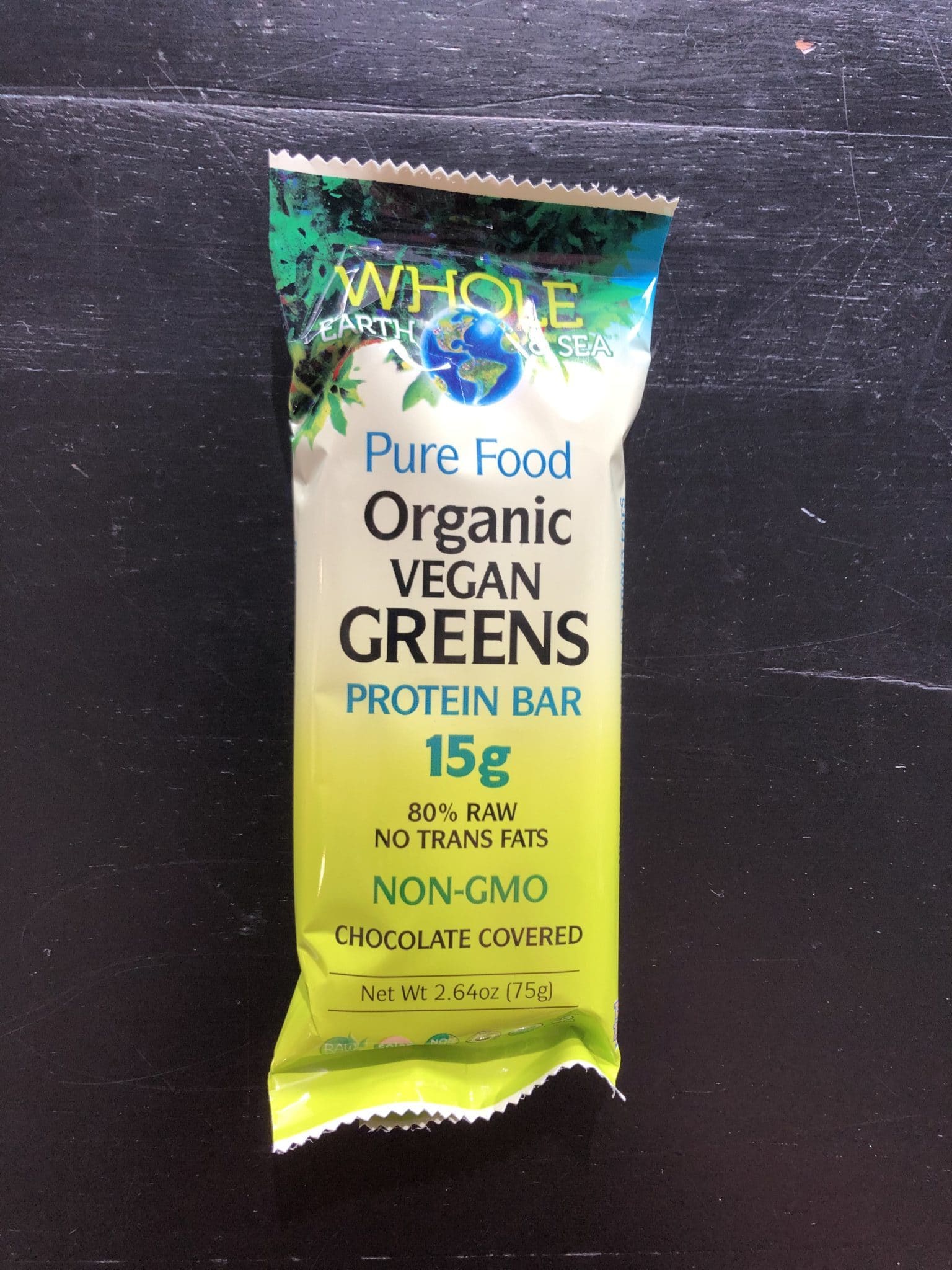 Whole Earth Organic Vegan Protein Bar Product Photo