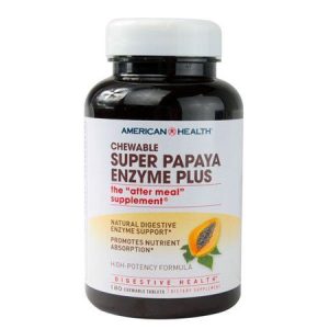 Chewable Papaya Enzyme Support Supplements