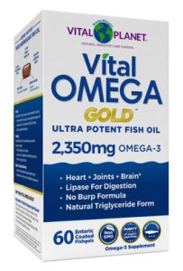 Vital Planet's Vital Omega Gold Ultra Potent Fish Oil