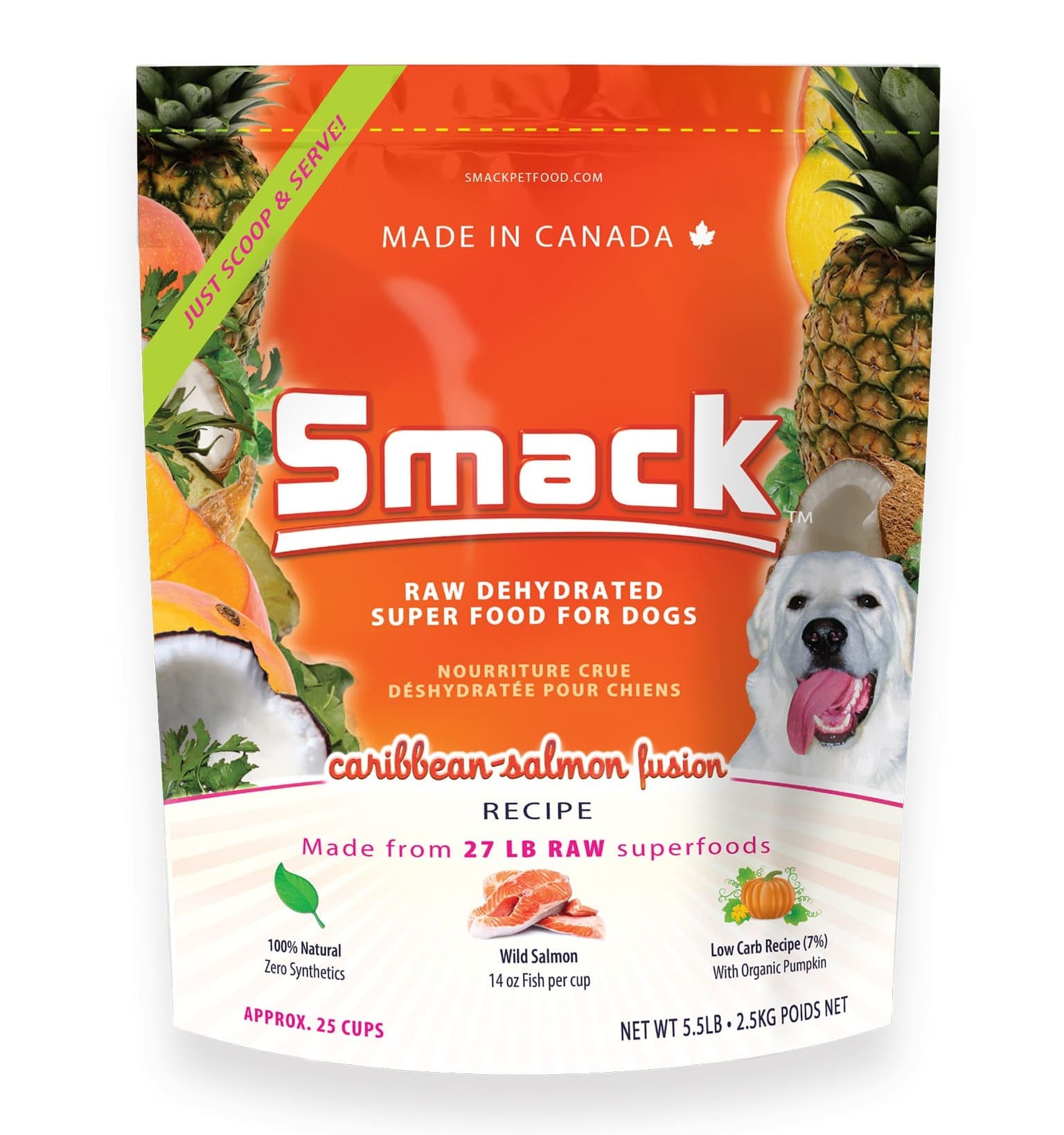 bag of smack dog food