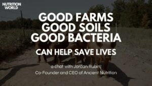 health coach sits down to discuss regenerative farming with founder of Ancient Nutrition