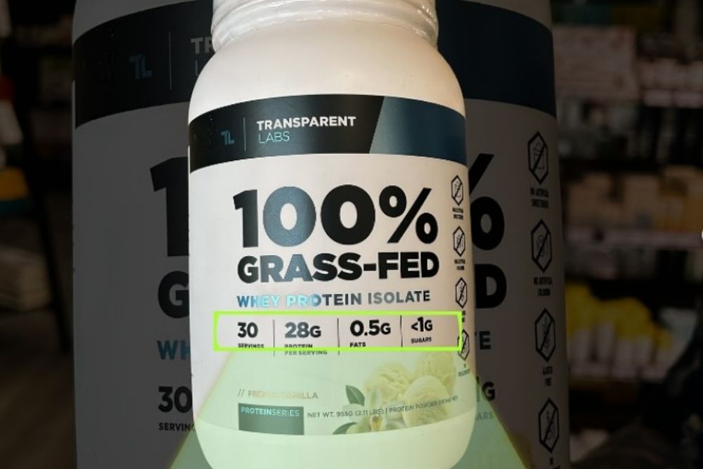 grass fed whey protein